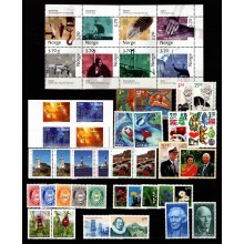 1997. Norge. Lot med postfriske mærker. Pålydende NOK 206.